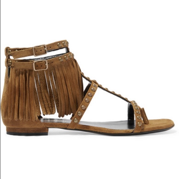 Saint Laurent Fringe Gladiator - Picture 2 of 9
